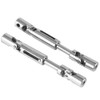 Sharainn RC Truck Drive Shaft, 2 Pieces Metal Shaft Upgrade