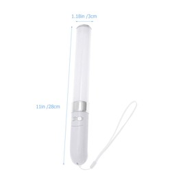 Kisangel 2Pcs LED Glowing Cheering Sticks Luminous Party Favors for Concerts Festivals and Events Eye Catching Light Up Accessories