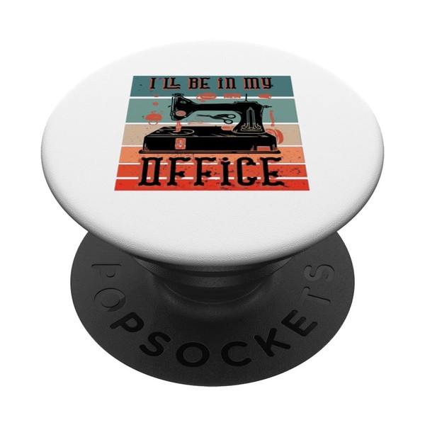 Sewing machine crafting, handmade creations sewing tools PopSockets Standard PopGrip
