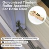 2 Pack Sliding Door Rollers, 1 1/4 Inch Sliding Glass