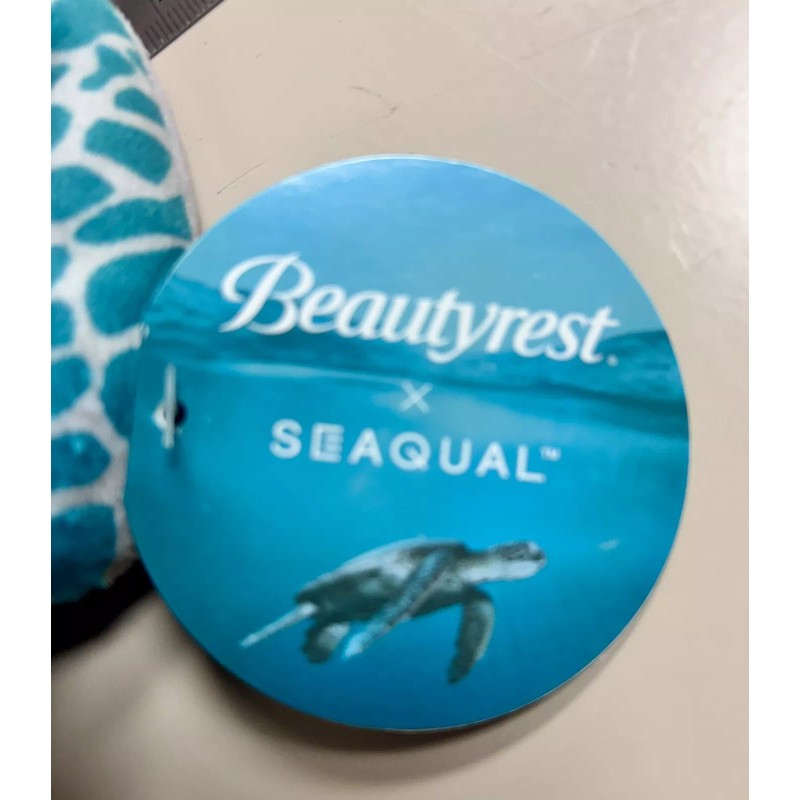 Beautyrest Seaqual Turtle 9” Plushie