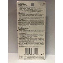 Revlon Bold Lacquer Waterproof Mascara #223 Blackened Brown + Eye Pencil (1)