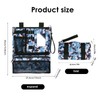Golf Accessory Bag Pouch - Zippered Valuables Bag - Zippered