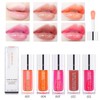 VIDIND Moisturising Lip Oil, Long-Lasting Plumping Lip Gloss, Anti-Crack Lip