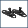 INFINAUTO 4pcs 10mm Auto Ball Studs Mounting Brackets for Gas