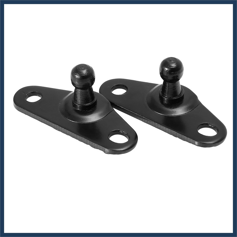 INFINAUTO 4pcs 10mm Auto Ball Studs Mounting Brackets for Gas