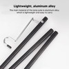 Camping Lantern Stand Camping Folding Lamp Pole Lightweight Portable Outdoor