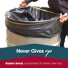 Rubber Bands 55 Gallon Trash Cans - Garbage Bag Holder