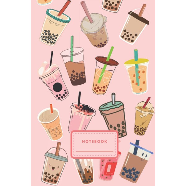 Boba Tea Notebook: Bubble Tea Journal Diary | Boba Milk