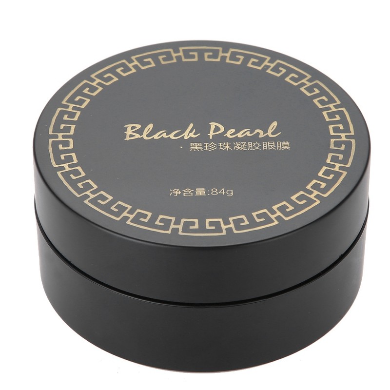 60Pcs/Box Black Pearl Eye Mask Gel Remove Dark Circle Eye