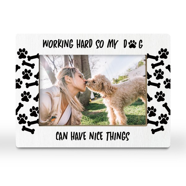 CGBHW Funny Dog Gifts Picture Frame, Dog Gifts for Dog
