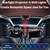 Smart Car Air Freshener Diffuser with Starry Sky Projection RGB