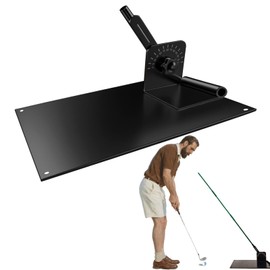 POIET Golf Alignment Sticks System with Holder Angle Plate, Golf Trainer Aid Teaching Equipment for Aiming, Putting, Swing, Essentials Golf Gifts Accessories for Men and Women