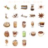 Alideco 92 Pcs Stickers Flake Retro Coffee Reward Book Collage