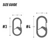 Nite Ize G-Series SlideLock Dual Chamber Carabiner Stainless Steel #4