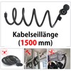 Bicycle Lock with Fingerprint, Eseesmart Cable Lock with Fingerprint App,