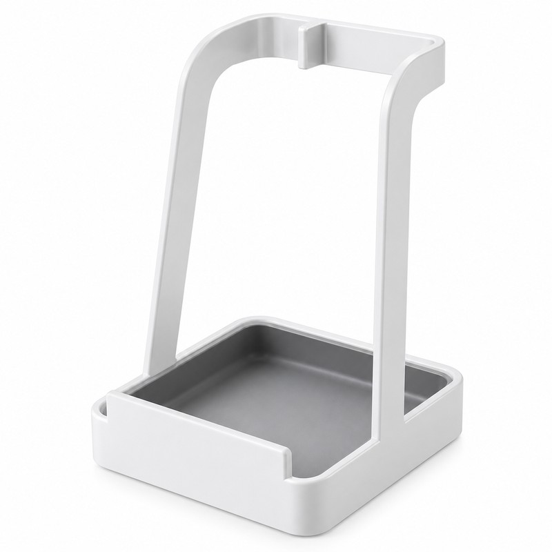Pot Lid & Spoon Holder for Kitchen – U-Shaped Open-Top