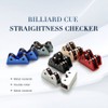CRICAL 2Pcs Billiard Cue Straightness Checker,Pool Billiard Cue Snooker Club