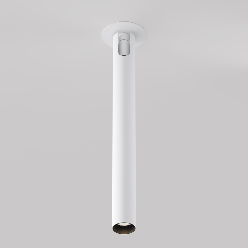 Maytoni Modern Recessed Spotlight Focus T LED Including White Aluminium