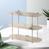 Desktop Clear Shelf Acrylic Multi Layer Modern Simple Transparent Rack