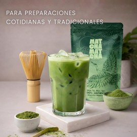 Aloisia - Té Matcha Maestro Ceremonial Premium Japonés 50 g - Primera Cosecha - Umami Balanceado - Sin Azúcar ni Aditivos