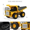 Remote Control Dump Truck for Kids Adults with 4 Battiries