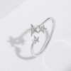 Meissa Thin Stacking Ring for Women 925 Sterling Silver Dainty