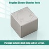 Heyalan Shower Diverter Knob 3 functions Shower Water Flow Converter