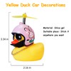 wonuu - Adornos de goma para coche, diseño de pato