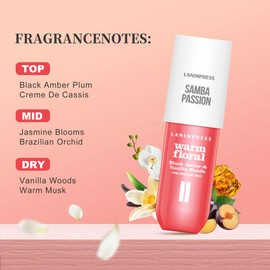 LANIMPRESS Perfume No.2, Body Spray For Women, Travel Perfume, Hair And Body Fragrance Spray, Sweet & Sensual Scent, Long-Lasting Fragrance,Vanilla Body Spray (3 Fl Oz)