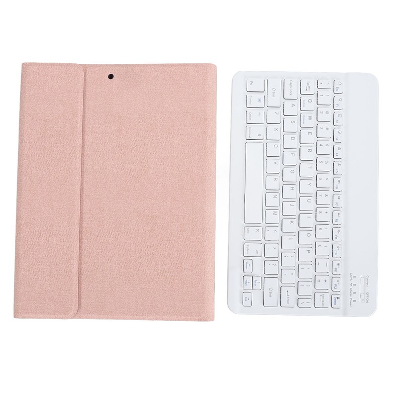 Wireless Bluetooth Keyboard with Magnetic Case Pencil Holder for IOS