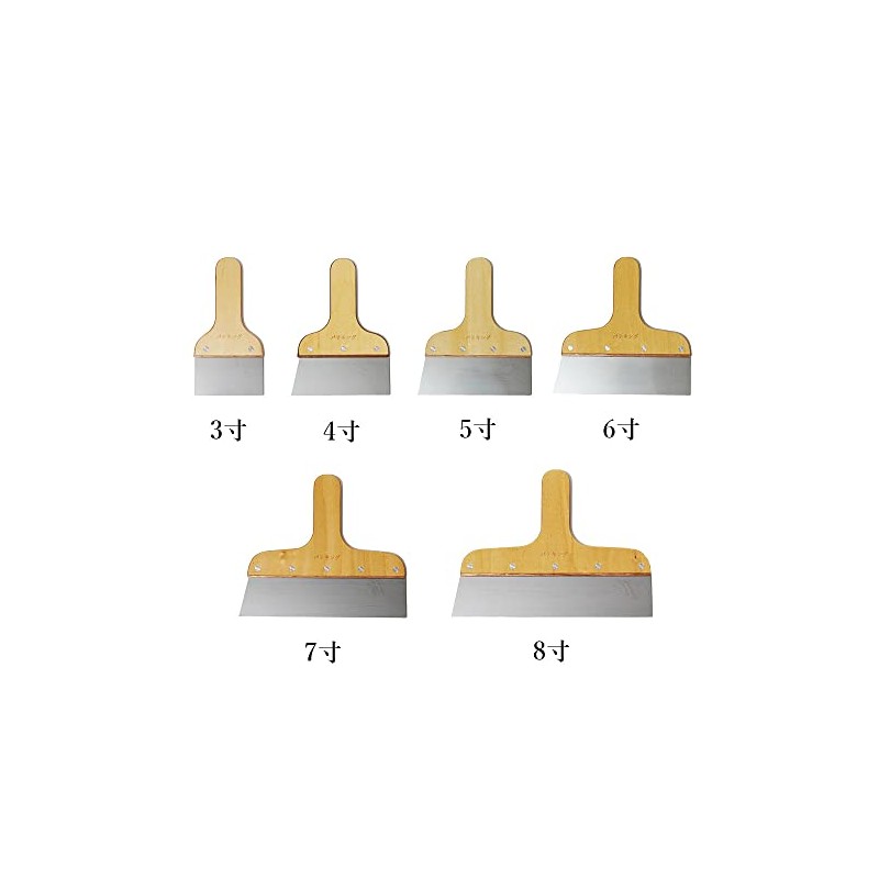 Stainless Steel Spatula Putty King 1 5.9 inch (150 mm)