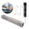 Pellet Smoker Tube Hexagonal Stainless Steel BBQ Pipe Outdoor Mesh