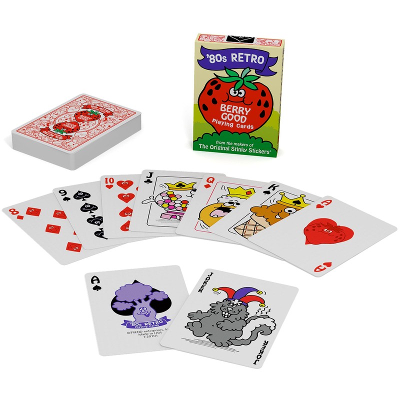 Trend Enterprises 80's Retro Playing Cards