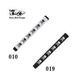 DWD Grip DWD Dance With Dragon Skull Taperless Standard Putter White White