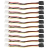 10 Pcs SATA Cables Big 4Pin to 15Pin IDESATA Power