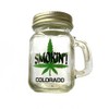 Colorado Glass Stash Jar Souvenir with Lid