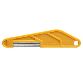 MusicNomad MN660 Diamond Coated Nut File 050 Inch Diamond Studded Saddle Notch File with 150 Grit