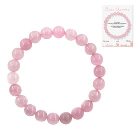 BIRLOZA Bracelet, 8 mm Gemstone Healing Stones Bracelet for Women, Chakra Yoga Bracelet, Couple/Friendship/Partner Bracelets