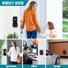 TEUEN Key Lock Box, Waterproof Wall Mount Lock Box for