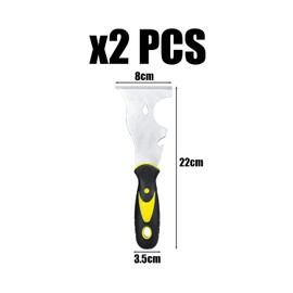 2 Piece Cleaning Blade Multitool Wall Scraper Tool Applicator Tool Hand Tool