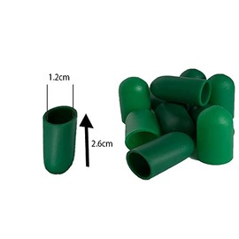 Cane Toppers Pack of 50 - Garden Bamboo Cane Top Protectors