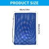 Daxiangsheng Swim Kit Bag Drawstring Mesh Sports Extra Large, Blue,