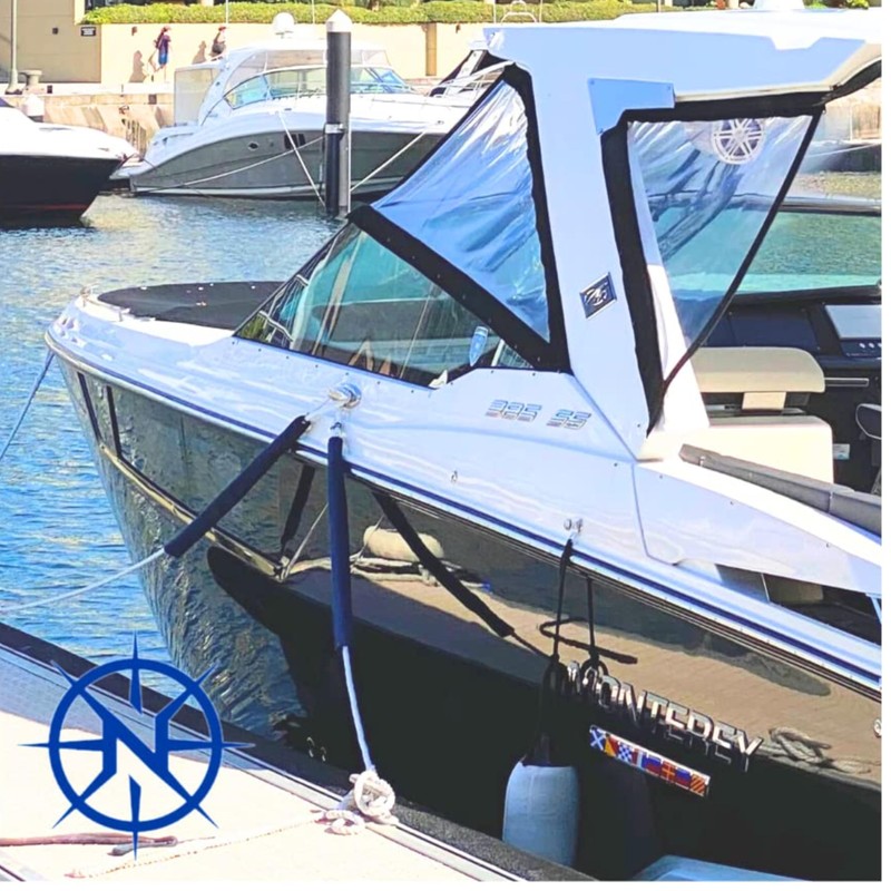 NORTHGEAR Dock Line Chafe Guards 2 Pack – 24” Ultra-Strong