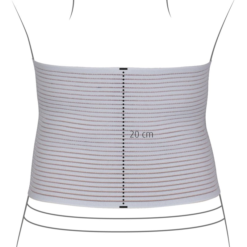 Hydas Abdominal and Back Support Belt, Supports Muscle Weakness and