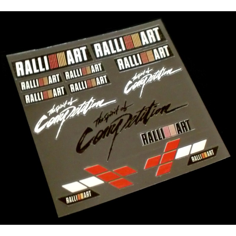 RALLI ART ラリーアート PVC カー ステッカー