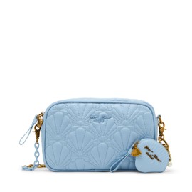 Betsey Johnson Women's Shore Soft Camera Crossbody, Blue, One Size
