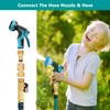 FINEST+ Garden Hose Quick Connector, Solid Brass 3/4 Inch Thread