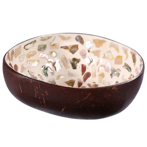 BESPORTBLE Plants Decor Snack Container Natural Bowl Serving Bowls Candy Container Nuts Holder Salad Dish Sundries Container Shell Cup Kava Bowl Entrance Key Jewelry Tray Plants Decor Snack Container
