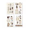 Rongrong Planner Stickers Book Bookworm 3 Theme for Planners, Calendars,